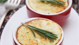 Рыба в суфле из сыра