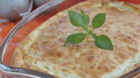 рыбка красная под суфле из сливочного сыра