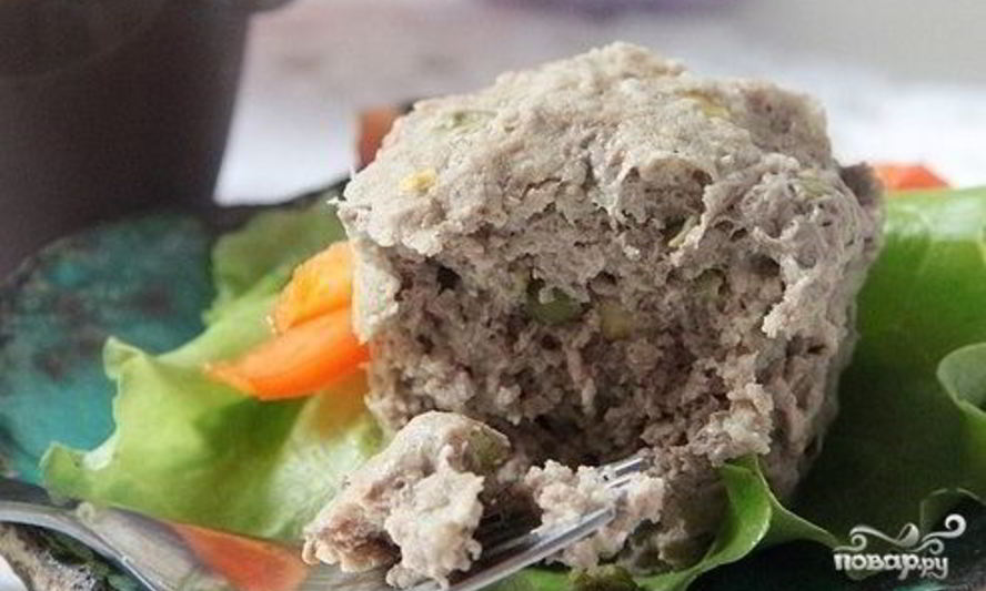 Рецепт суфле из телятины для ребенка