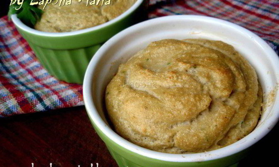 Рецепт суфле из цветной капусты и баклажана