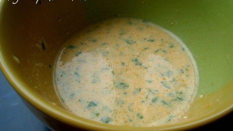 суфле из цветной капусты и баклажана