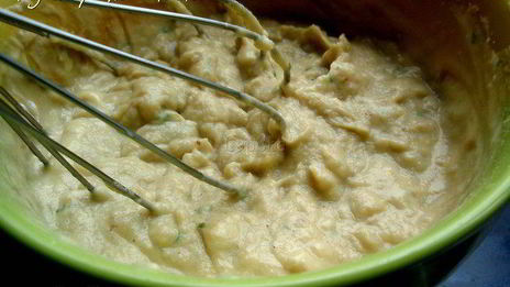 суфле из цветной капусты и баклажана