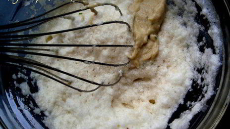 суфле из цветной капусты и баклажана