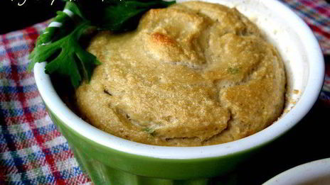 суфле из цветной капусты и баклажана