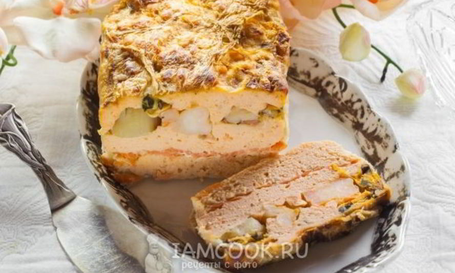 Рецепт суфле с морепродуктами