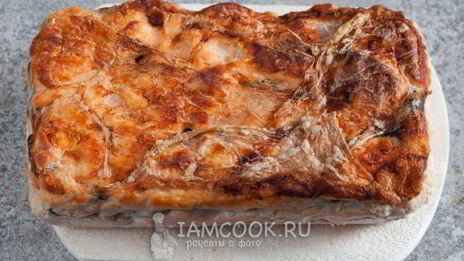 суфле с морепродуктами