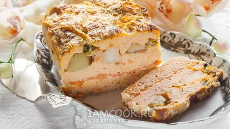 суфле с морепродуктами