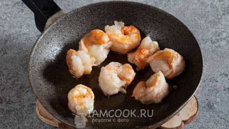 суфле с морепродуктами