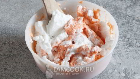 суфле с морепродуктами