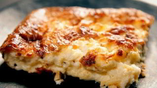 Суфле с тремя видами сыра