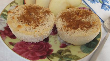 творожно-яблочное суфле