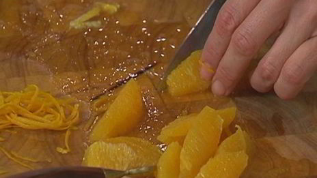 творожное суфле с апельсином