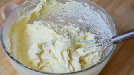 творожное суфле с черникой