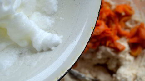 творожное суфле с курагой