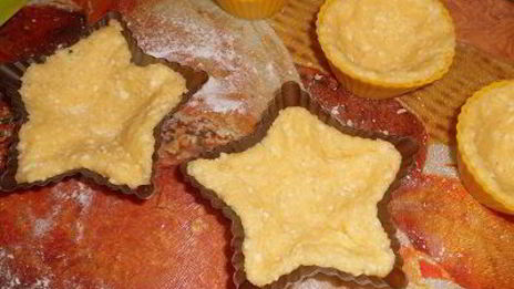 творожные корзиночки с шоколадным суфле