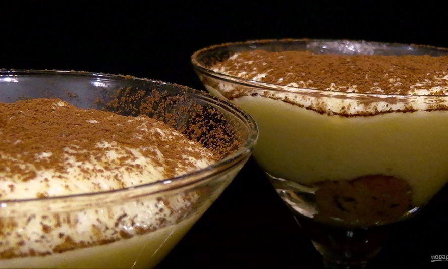 Рецепт десерта тирамису