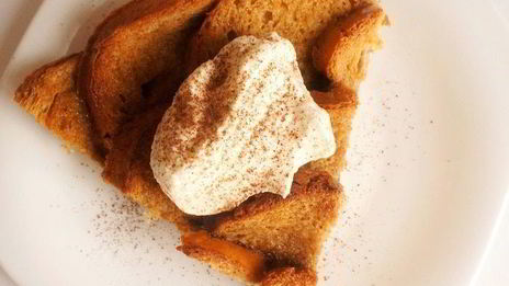 хлебный пудинг тирамису