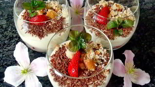 Клубнично-ванильный тирамису