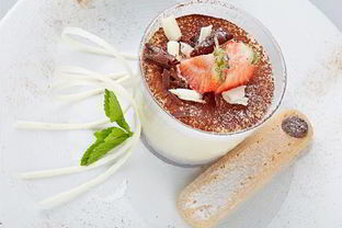 Клюквенный тирамису