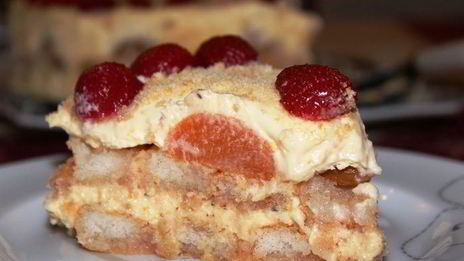 кофейно-клубничный тирамису