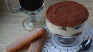 Кофейный тирамису с коньяком
