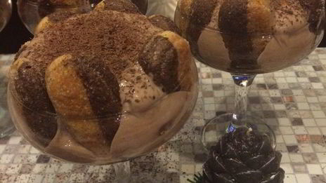 ленивый нежирный тирамису