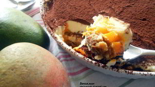 Манговый тирамису