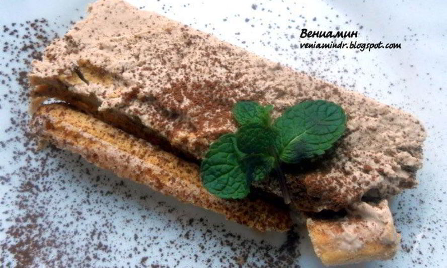 Рецепт мороженого тирамису