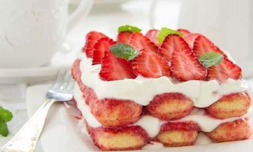 Рецепт нежного клубничного тирамису