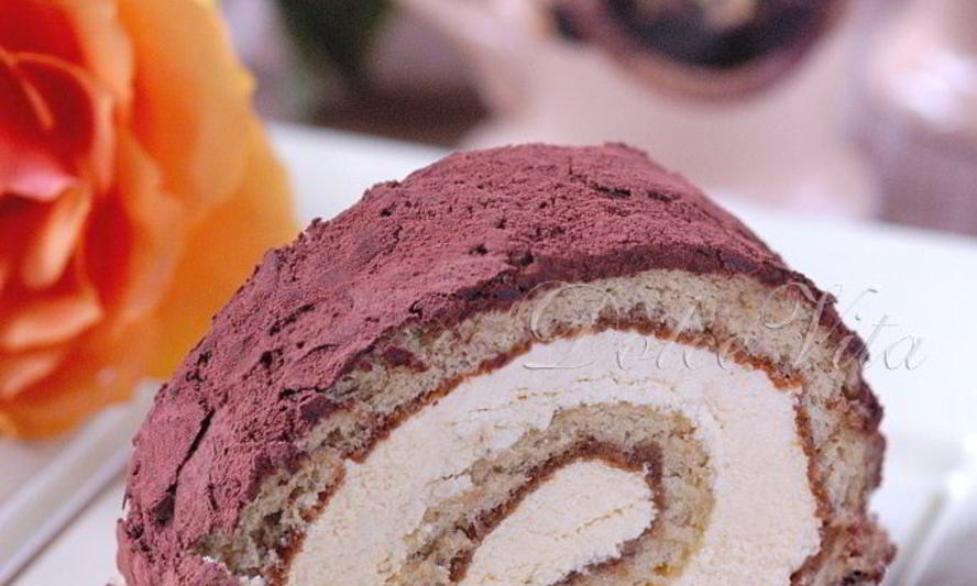 Рецепт рулета-тирамису джиреллина