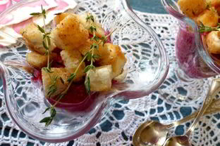 Свекольный тирамису