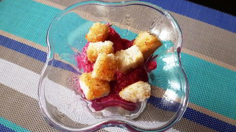 свекольный тирамису