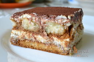 Тирамису без добавления яиц