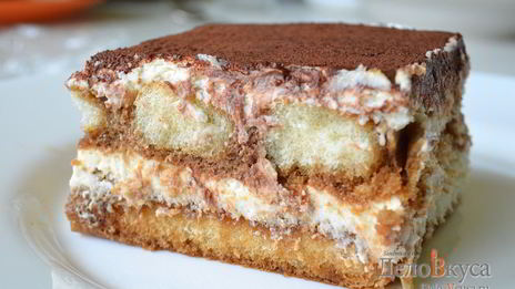 тирамису без добавления яиц