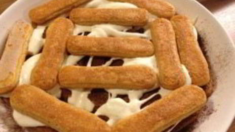 тирамису без маскарпоне