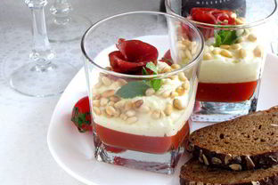 Тирамису из пармезана