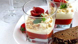 Тирамису из пармезана