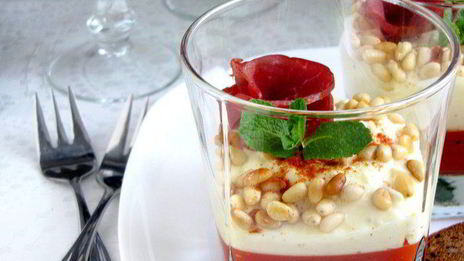 тирамису из пармезана