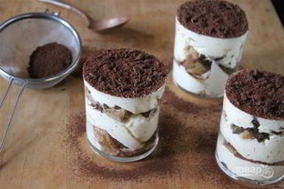 Тирамису на сливках