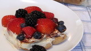 Тирамису с фруктами