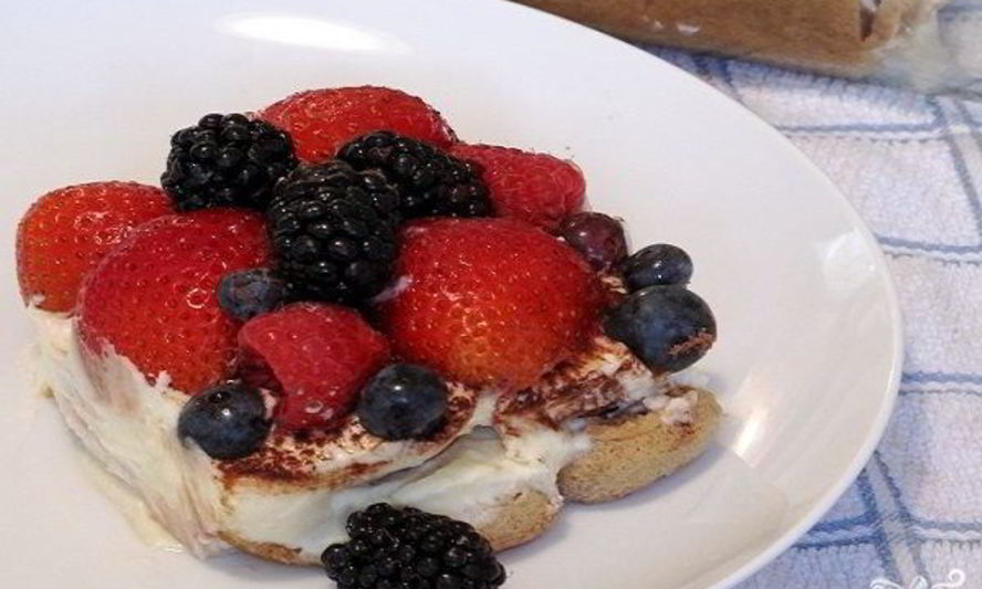 Рецепт тирамису с фруктами