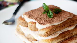 Тирамису с маскарпоне и ромом