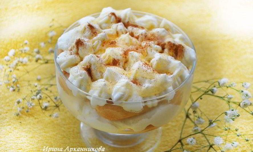 Рецепт тирамису с медом и корицей