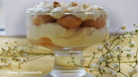 тирамису с медом и корицей