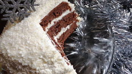 тирамису снежинка