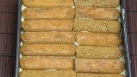 тирамису со взбитыми сливками