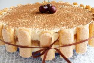 Торт-мороженое Семифредо-Тирамису