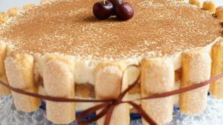 Торт-мороженое Семифредо-Тирамису