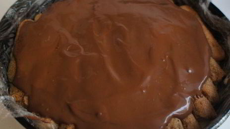 торт-мороженое семифредо-тирамису