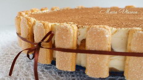 торт-мороженое семифредо-тирамису